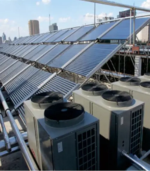 Solar+ air-heating applicantion