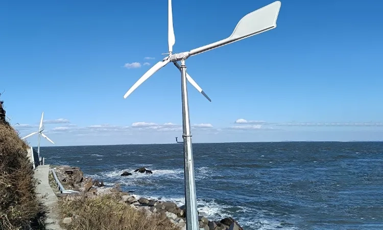 controlled wind turbine is larger
